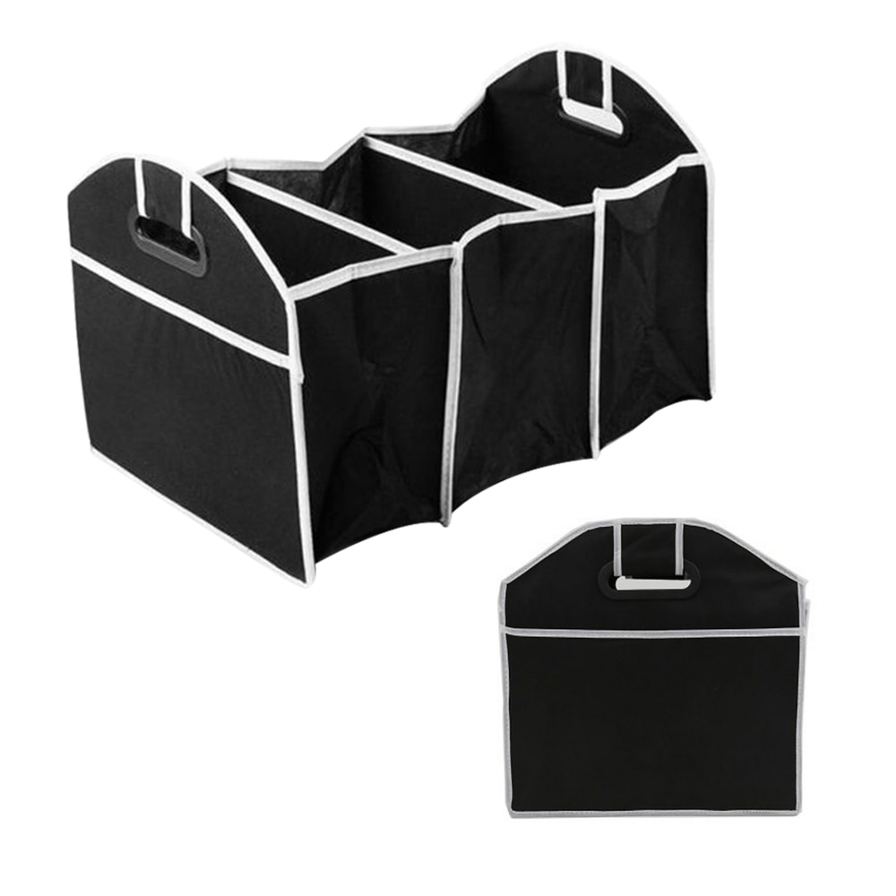 차량용 자동차 (트렁크 정리함 A타입) 3단 정리 수납 포켓 박스 상자 편의 용품