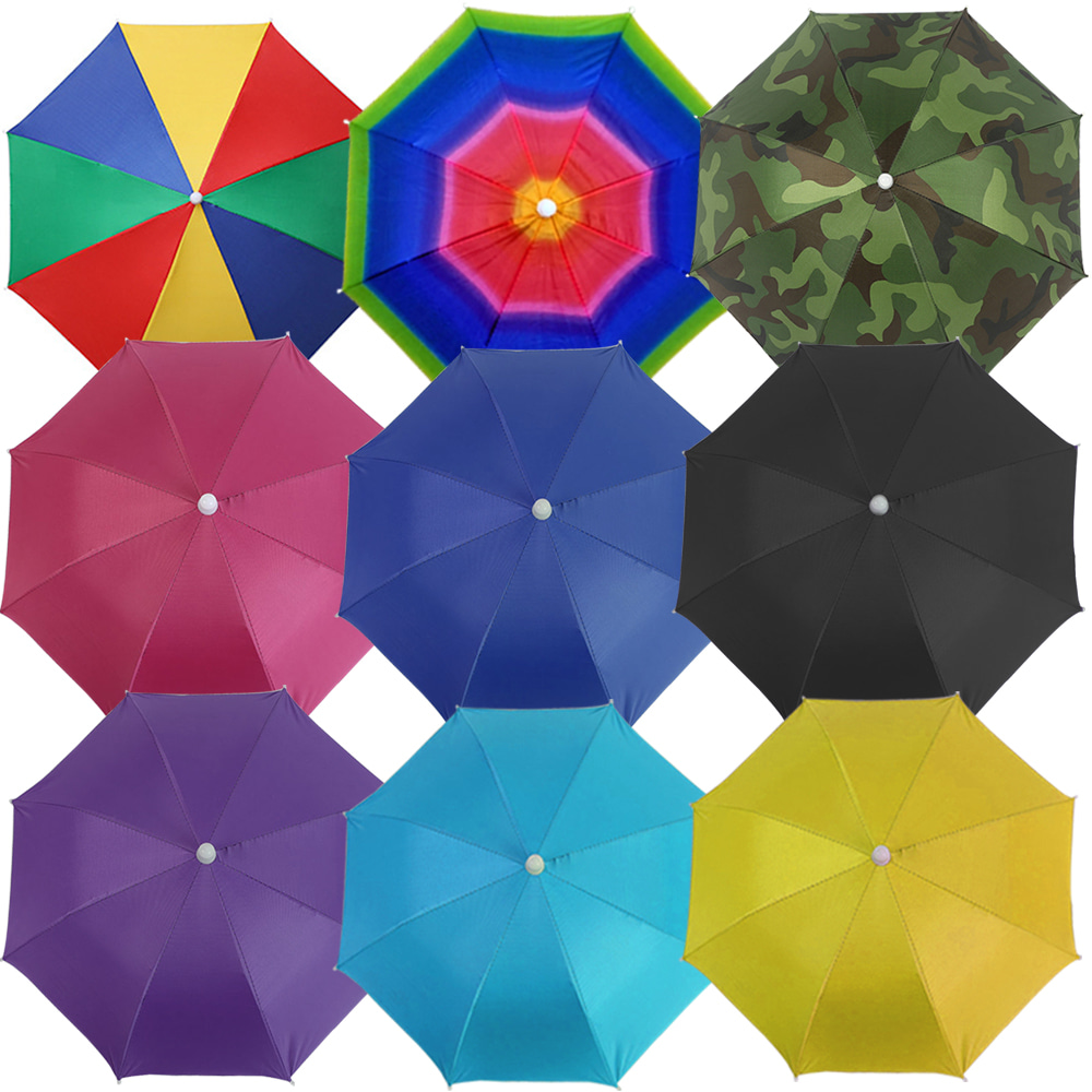 (우산모자 A타입 1호) 방풍 양봉 벌초 낚시 캠핑 모자 양산 우산