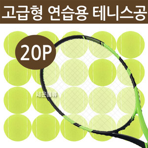 고급형 연습용 테니스공(20p)/2인시합용/연습용/캐치